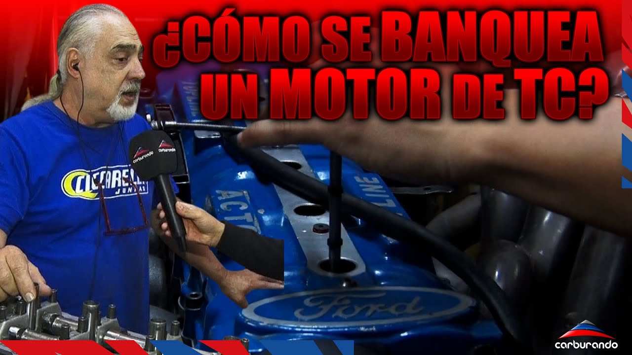 Así se banquea un motor del Turismo Carretera