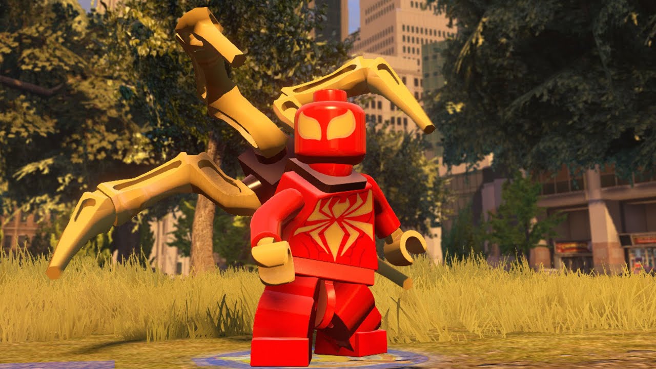 LEGO Marvel's Avengers - Iron Spider | Free Roam Gameplay (PC HD) [1080p60FPS]