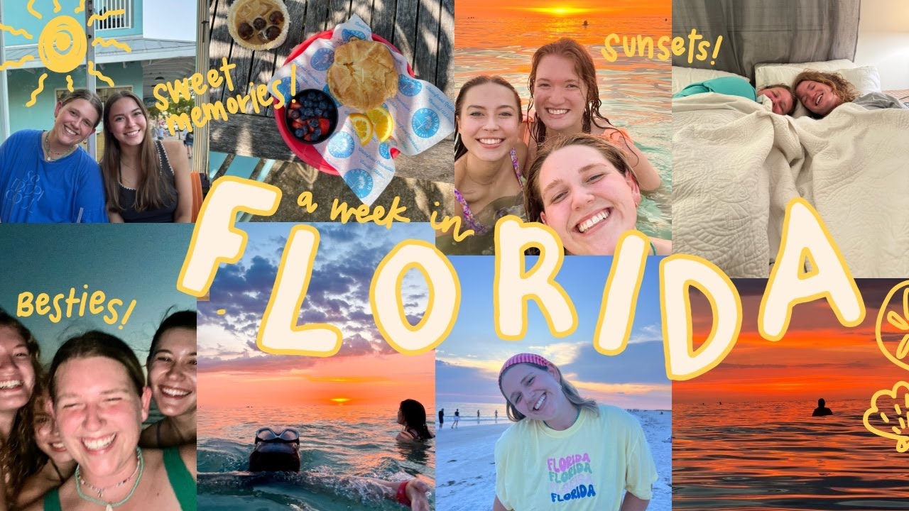 BEST FRIENDS IN FLORIDA: beach days, baking, & summer vibes