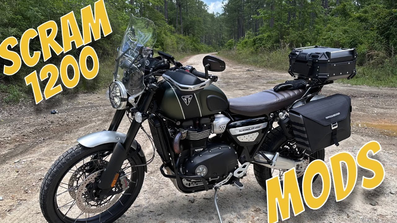 Triumph Scrambler Touring Build