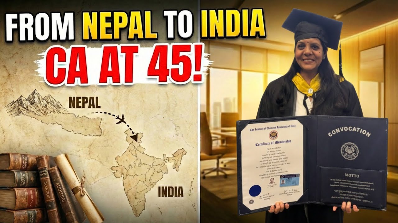 Cleared CA at the age of 45 - The Inspiring Story of Ms Purnima Daftari