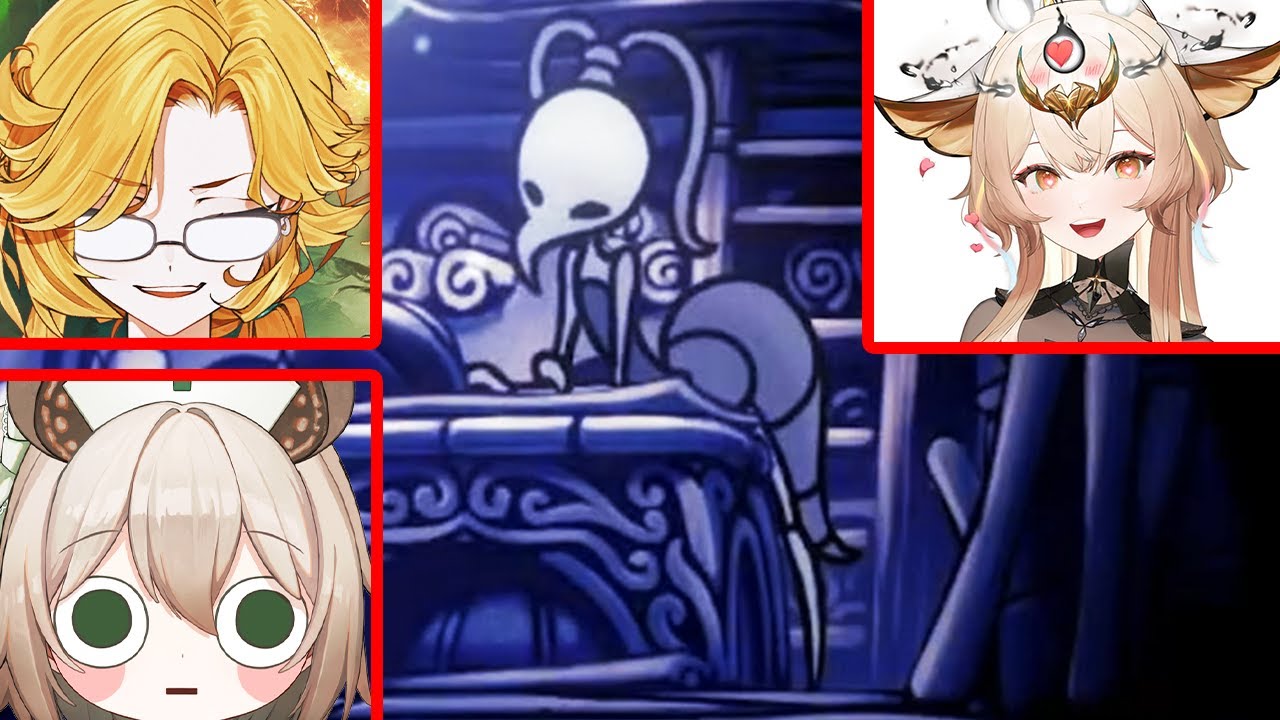 VTubers Feral Reaction To The HOTTEST NPC In Hollow Knight