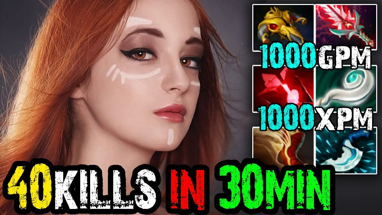 Iceberg Carry [Lina] 1kGPM+1kXPM With 30Min | Dota 2 FullGame