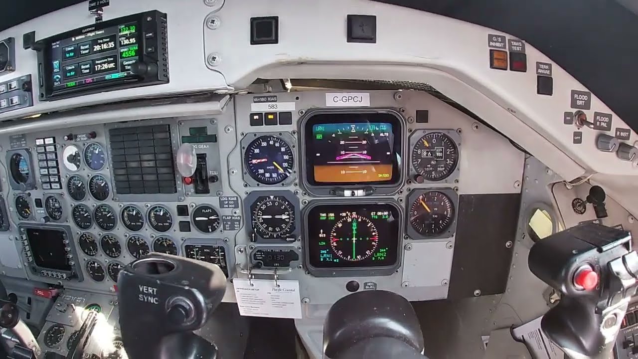 One day in the life of pilots. SAAB 340 flights.