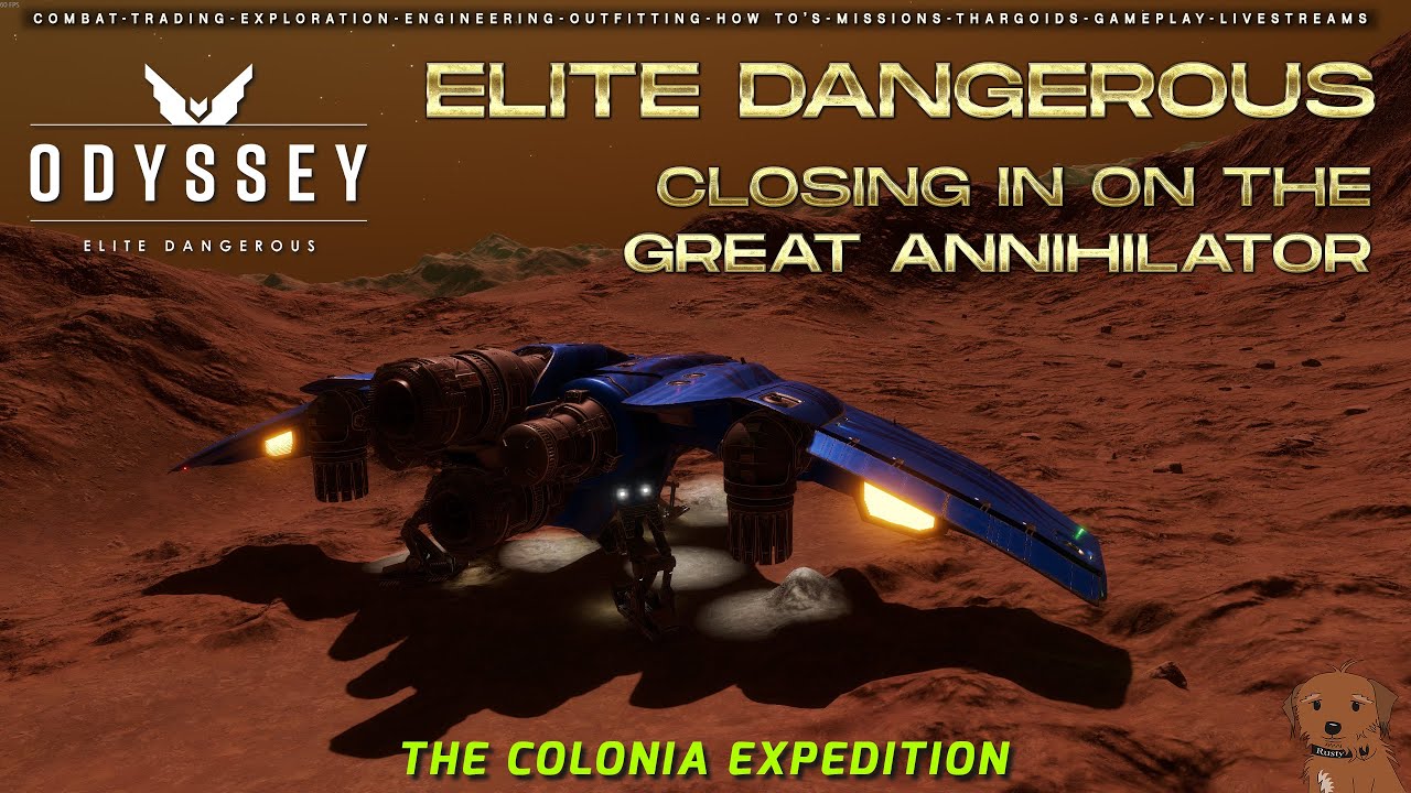 Elite Dangerous - Closing in on The Great Annihilator - Colonia Expedition Pt 12