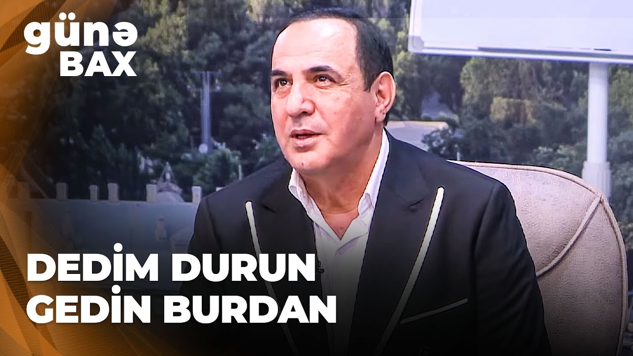 Günə Bax | Manaf Ağayev onun yanına barışıq üçün gələn şəxsi niyə geri çevirdi?