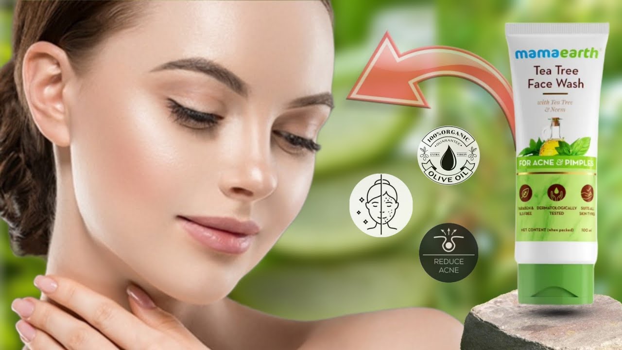 MAMA EARTH TEA TREE FACE WASH | BEST FOR ACNE & PIMPLE | BEST REVIEW & ALL INFORMATION THIS PRODUCT