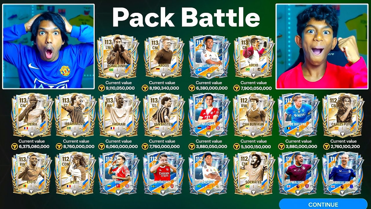 1 Million Vs. 1 Million Gems Pack Opening! Packed SIX 113s!
