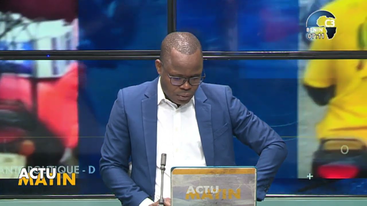 CANAL3-BENIN : Intégralité Actu Matin du Lundi 26 Janvier 2026