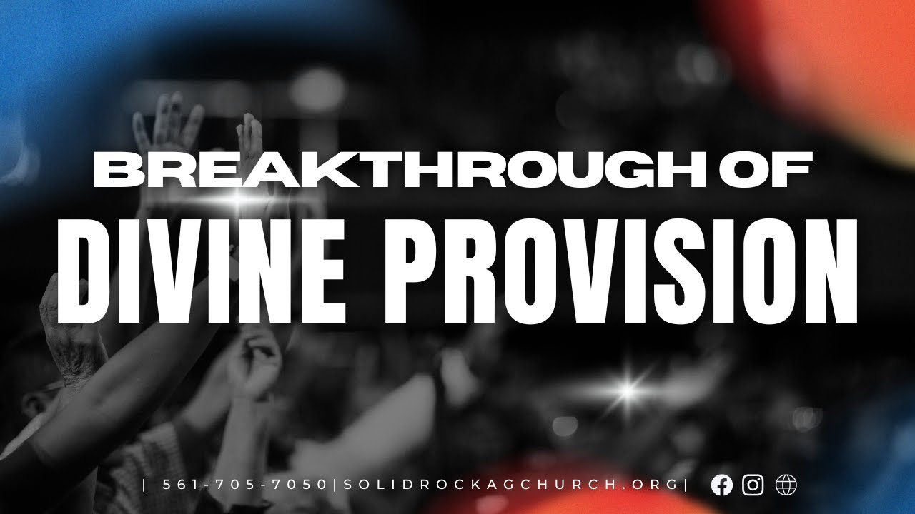 BREAKTHROUGH OF DIVINE PROVISION  | JANUARY TH 2026 | PAS. SAMUEL CHANDRAN