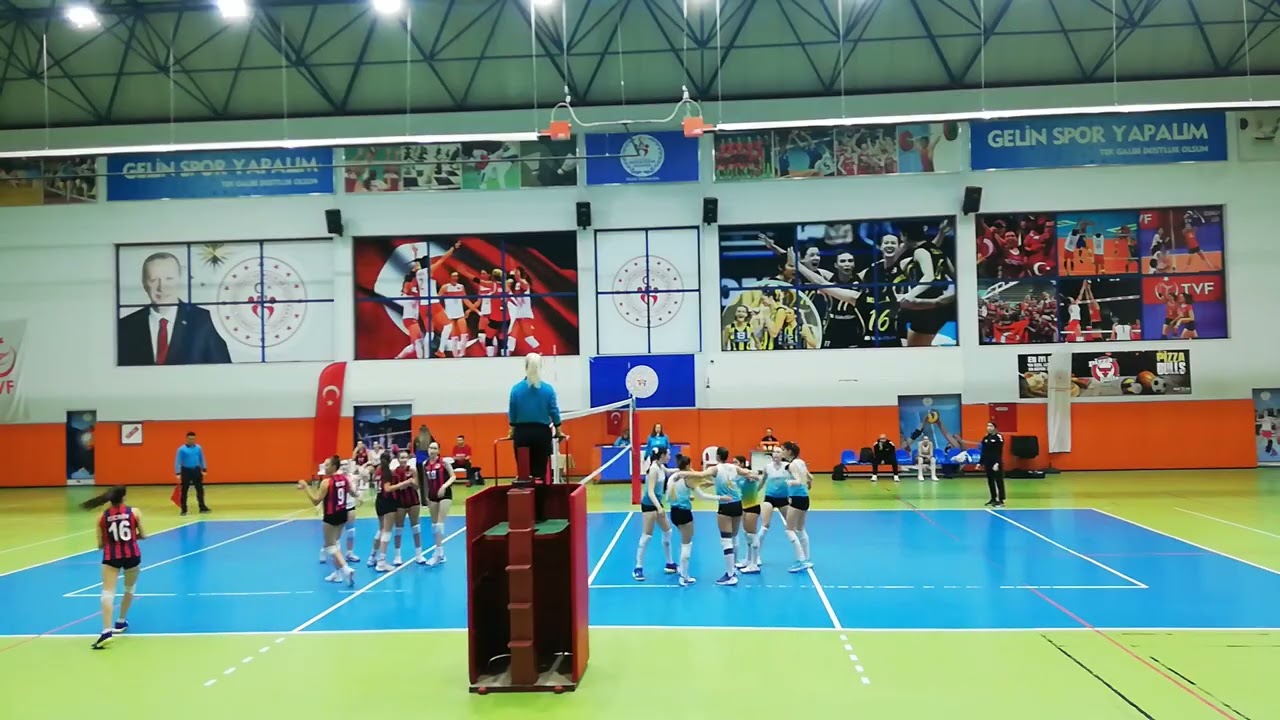 PTT : 3 - TED KOLEJİ : 1 ( YILDIZ KIZLAR SÜPER LİGİ MÜCADELESİ )