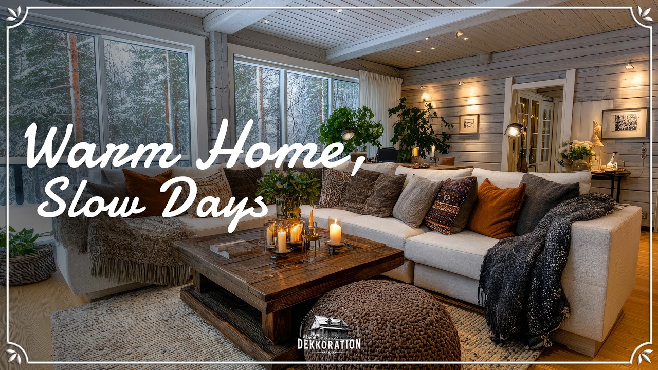 Transforming My Home for Winter Using What I Own | Cozy & Calm Decor 🕯️🏡