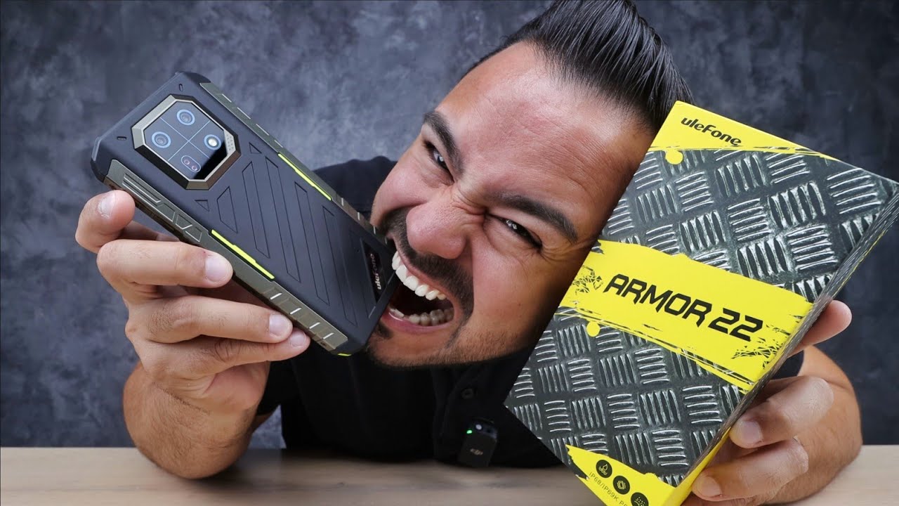 TUDO ISSO por 850 REAIS ! o BRUTO ESTILOSO - ULEFONE ARMOR 22