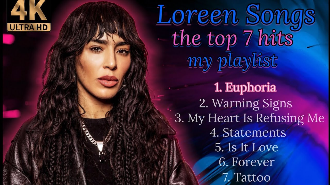The Best Songs of Loreen [New Playlist] Queen of Winning Eurovision Twice | Top 7 hits in 4K (2026)