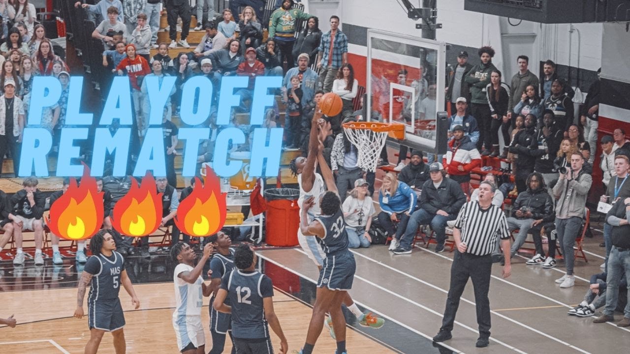 Wild Playoff rematch! St.Thomas More vs MAS, Amari McCottry, Jamarion Batemon go at it #basketball