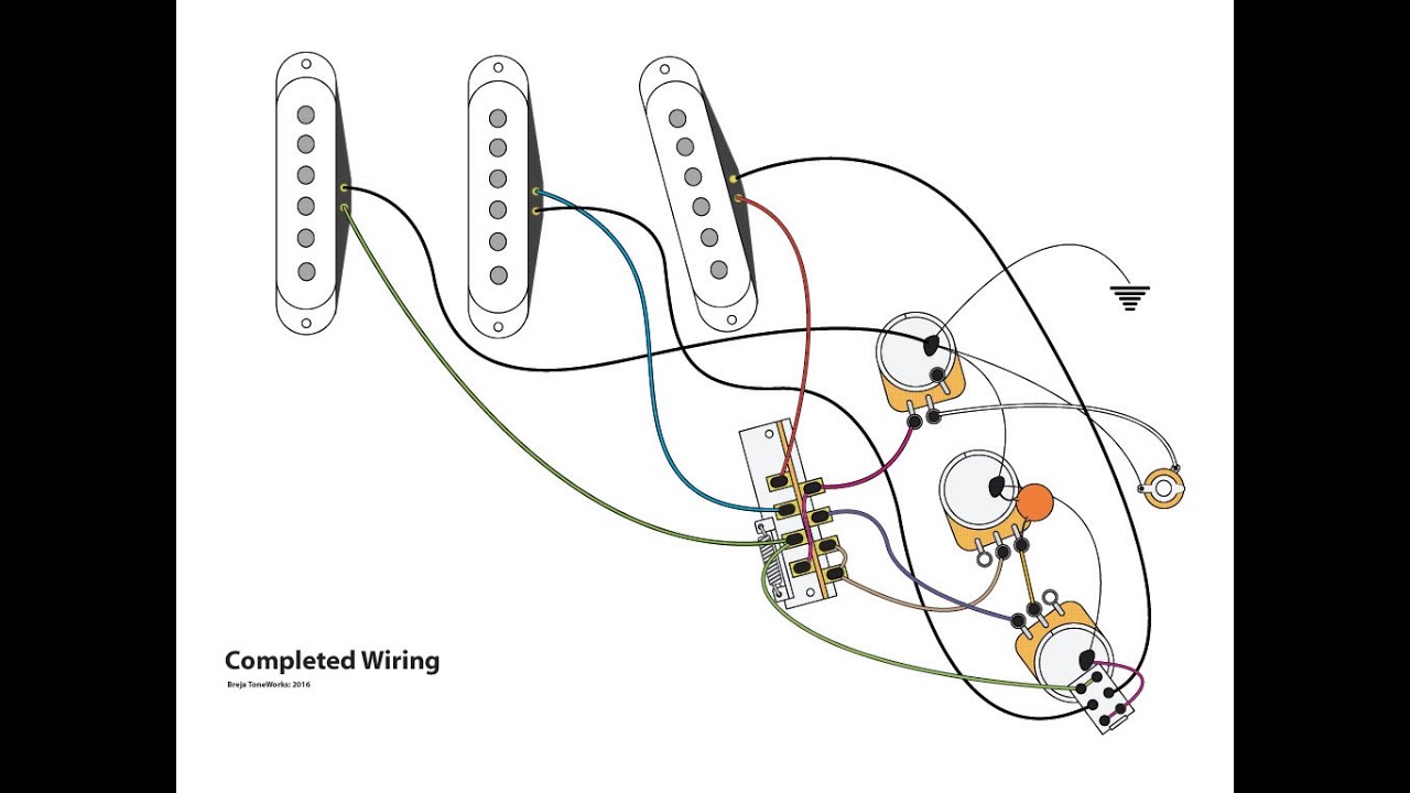 Series/Parallel Stratocaster Wiring Mod