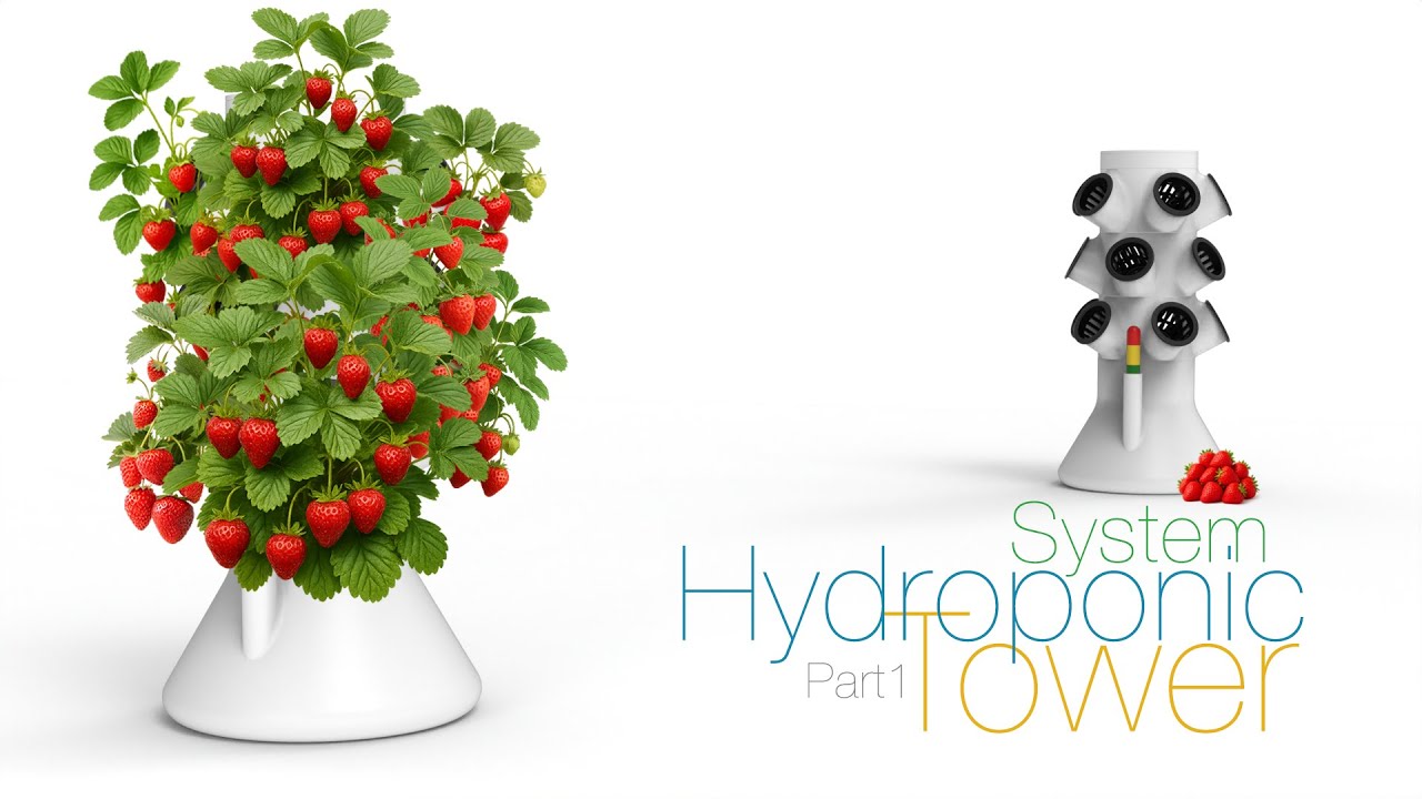 Tower Hydroponic System Part 1: Assembly
