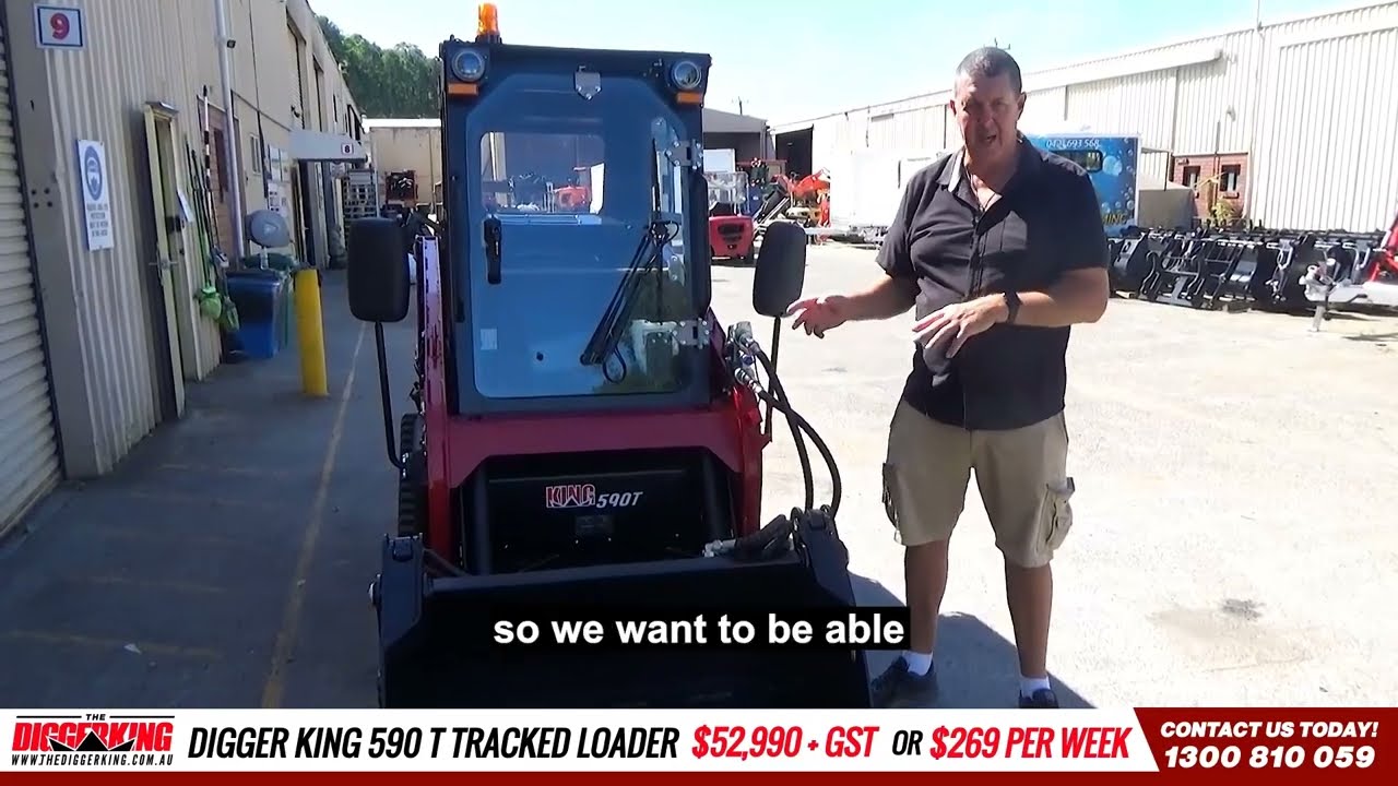 590T Tracked Loader $52,990+GST or around $269 per week on finance