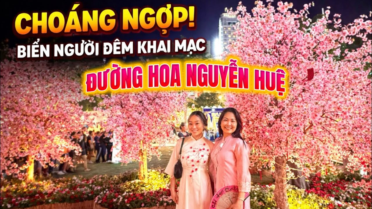 Lần Đầu Cô Gái Việt Kiều Mỹ Đến Đường Hoa Nguyễn Huệ Và Cái Kết…