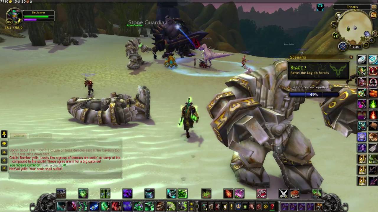 Tanaris Invasion Run   With Sound And Music