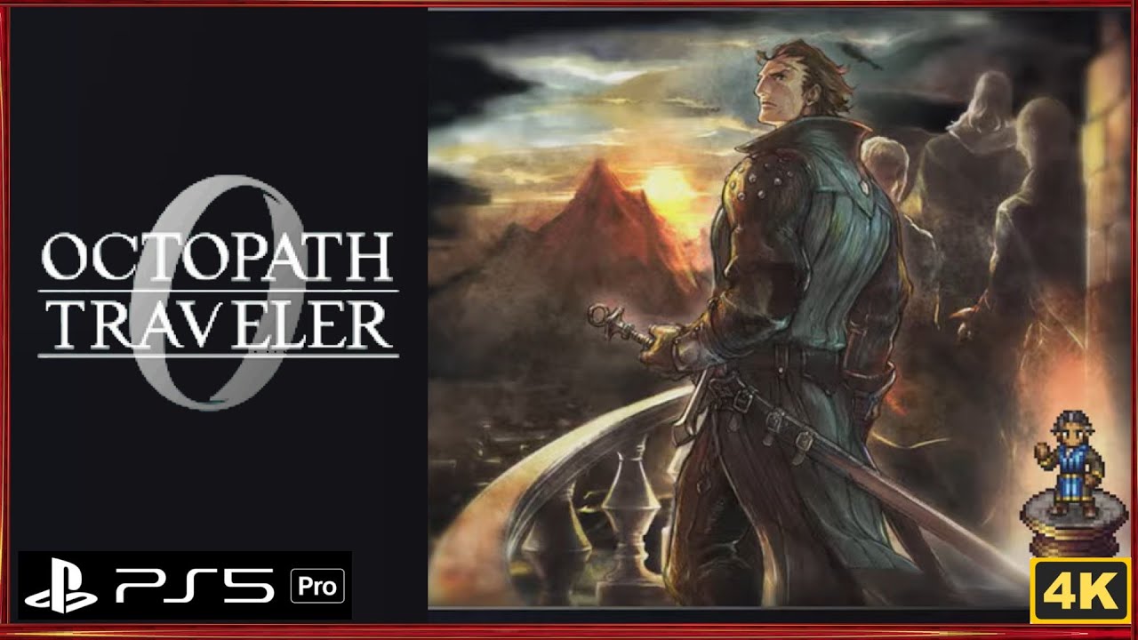 Octopath Traveler 0 Olberic Joins the Party, Fake Olberic Fight, Build & Scene Timestamped