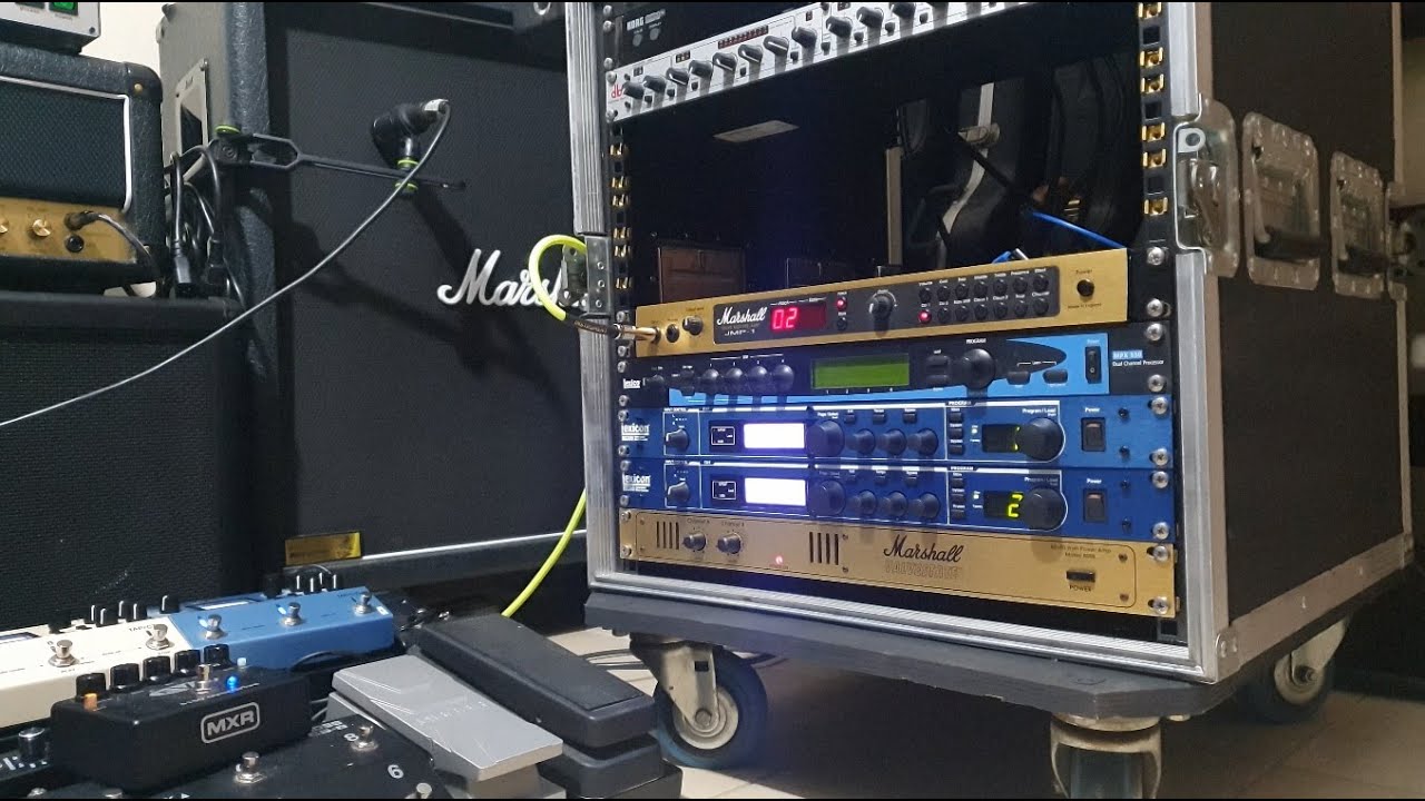 Rack Attack - Marshall JMP1, 8008 PA, Lexicon MX300 - 80s Tones