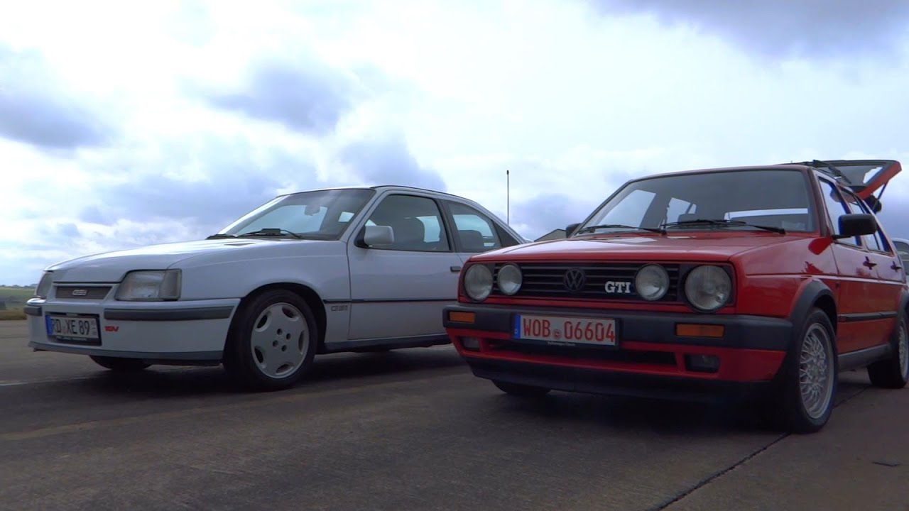Kadett E GSi 16v & Golf II GTI 16v - Fotoshooting Classic Cars