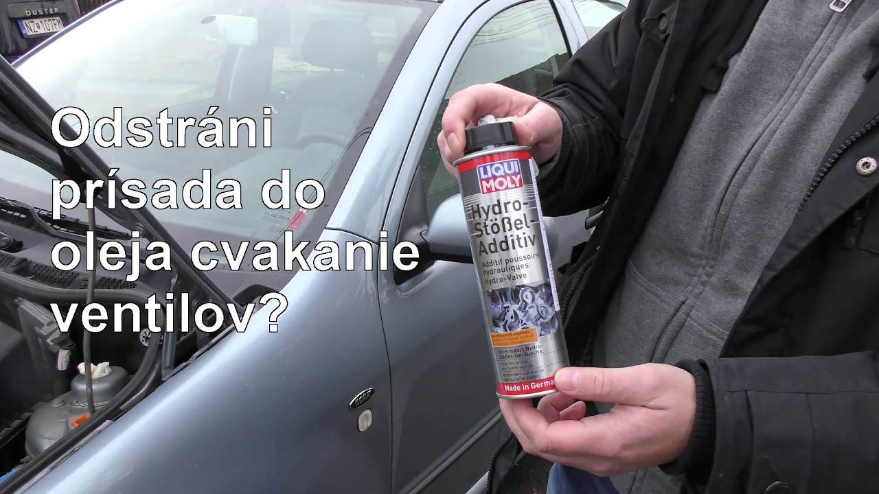 Škoda Fabia 1,4 MPI - odstráni prísada do oleja cvakanie ventilov?