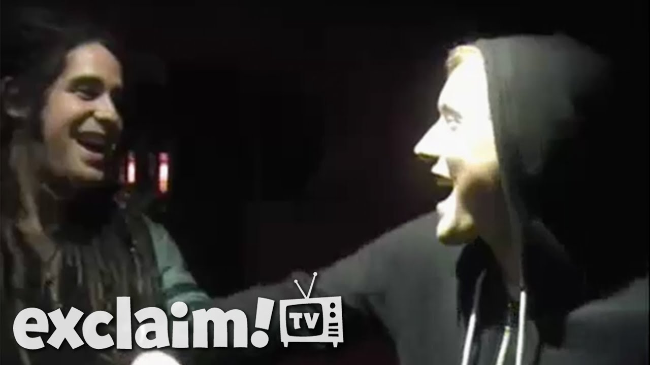 Moneen, Attack in Black and Raine Maida answer geography questions | Exclaim! Archives (CASBYs 2007)