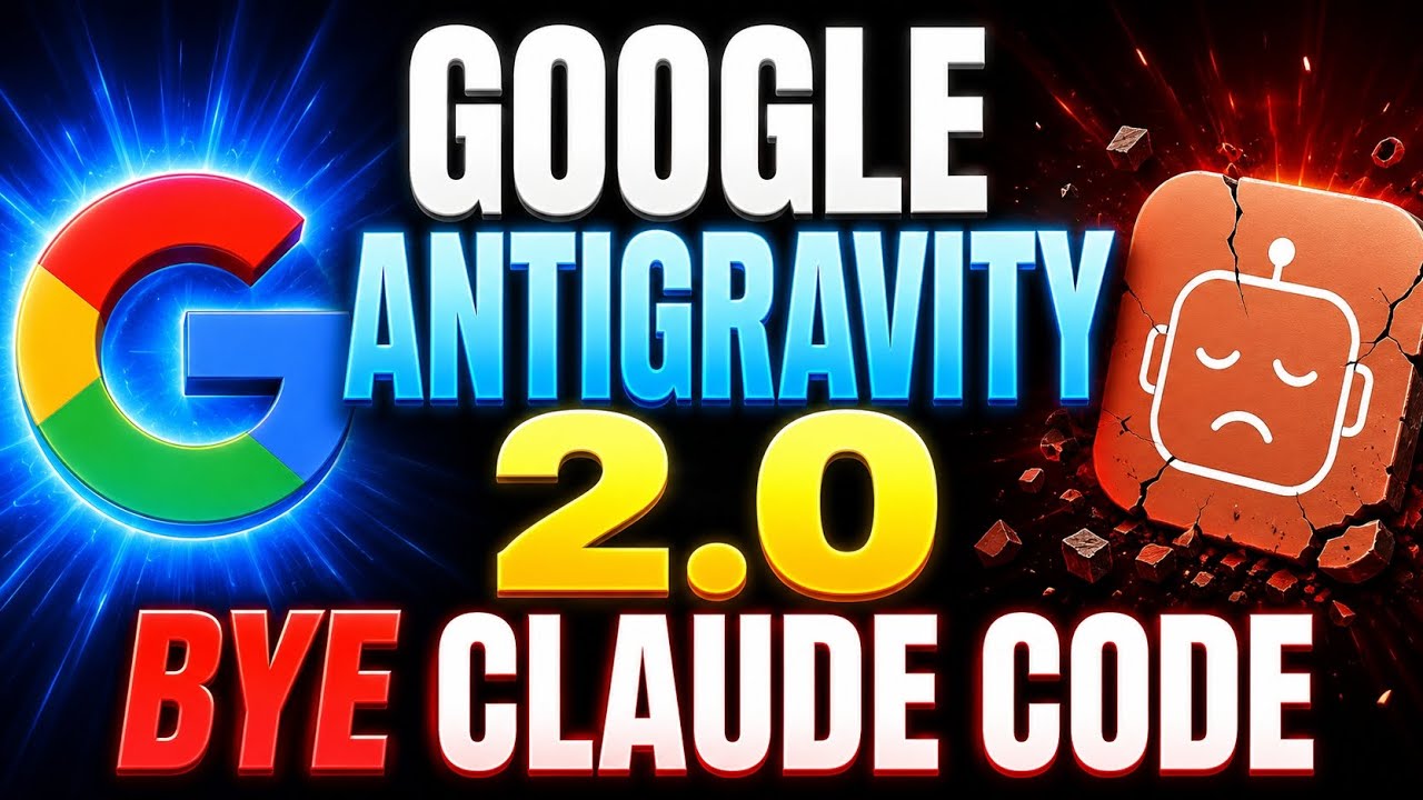 Бесплатная версия Google AntiGravity 2.0.