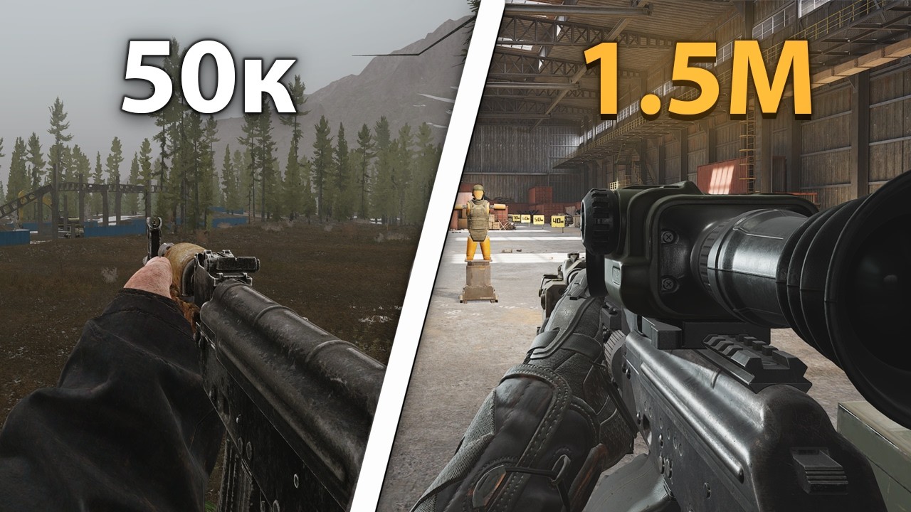 АКМ! АРЕНА БРЕЙКАУТ!!! vs тарков