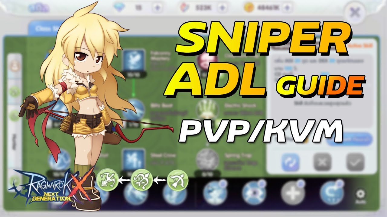 Guide Sniper PVP/KVM Build | Ragnarok x next generation