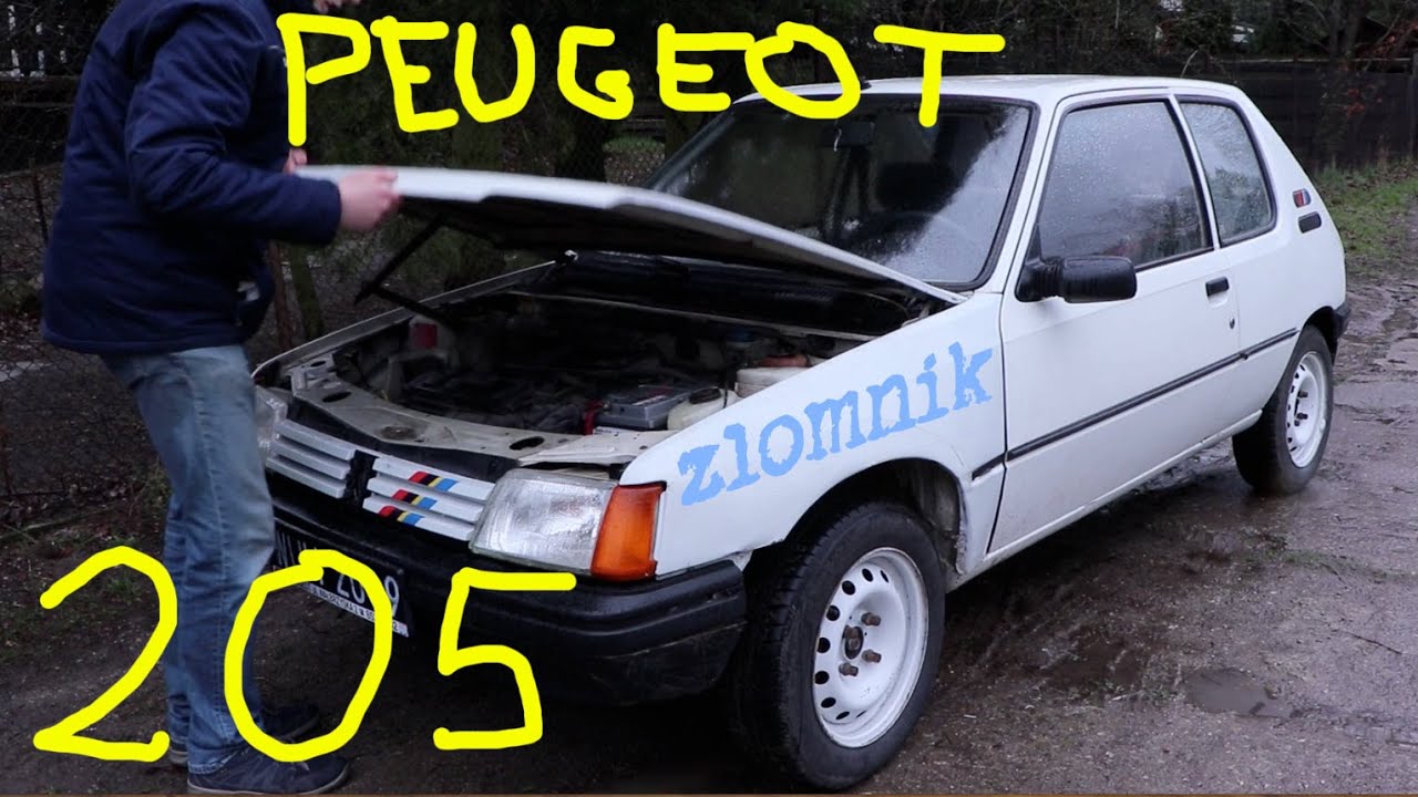 Złomnik: Peugeot 205 za 300 zeta (jest świetny)