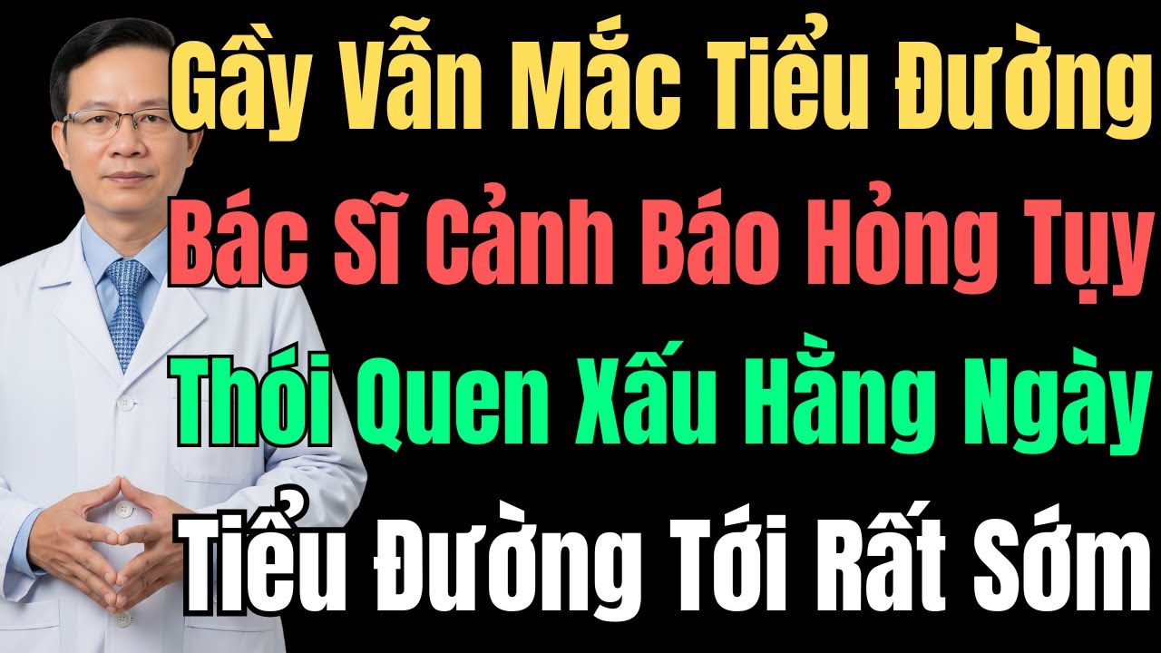 3 Thói Quen Xấu Hằng Ngày Khiến Người Già Mắc Tiểu Đường