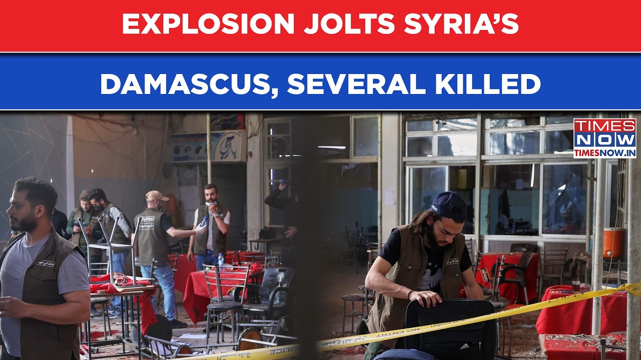 Syria Explosion Horror: Cafe Blast Kills Several In Central Damascus, Investigation Underway