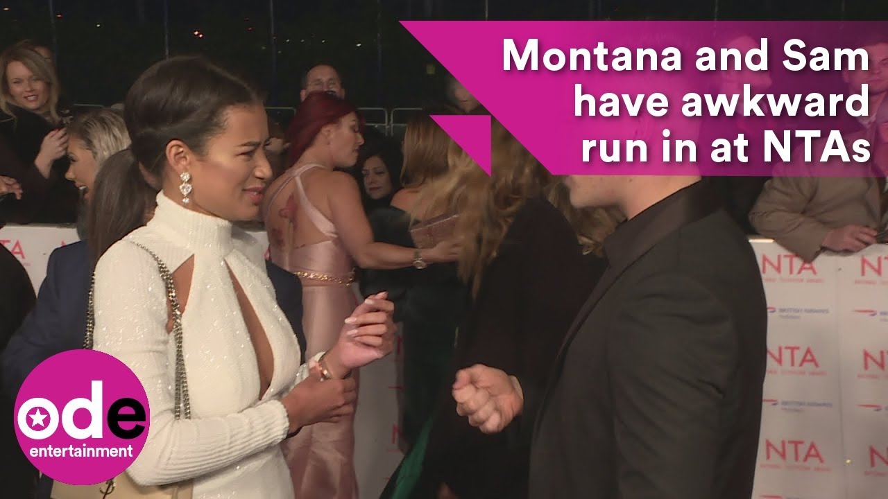 Montana and Sam have awkward run in at NTAs
