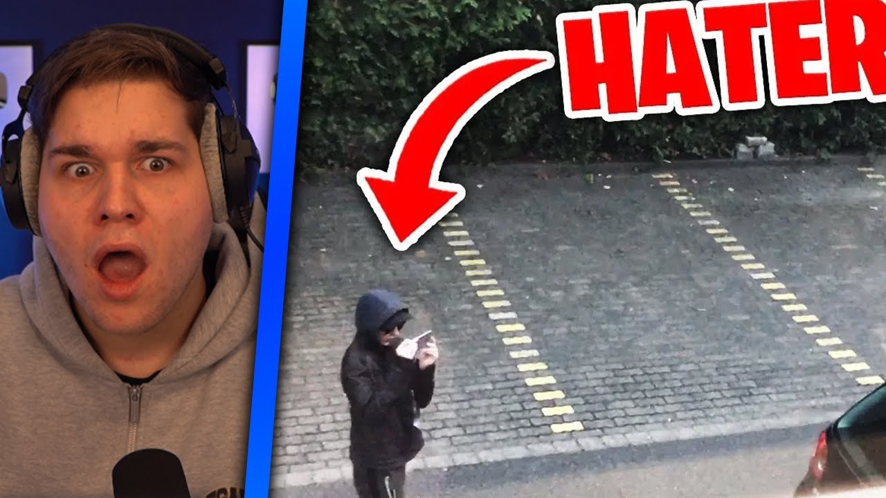 der HATER will bei uns EINBRECHEN ?