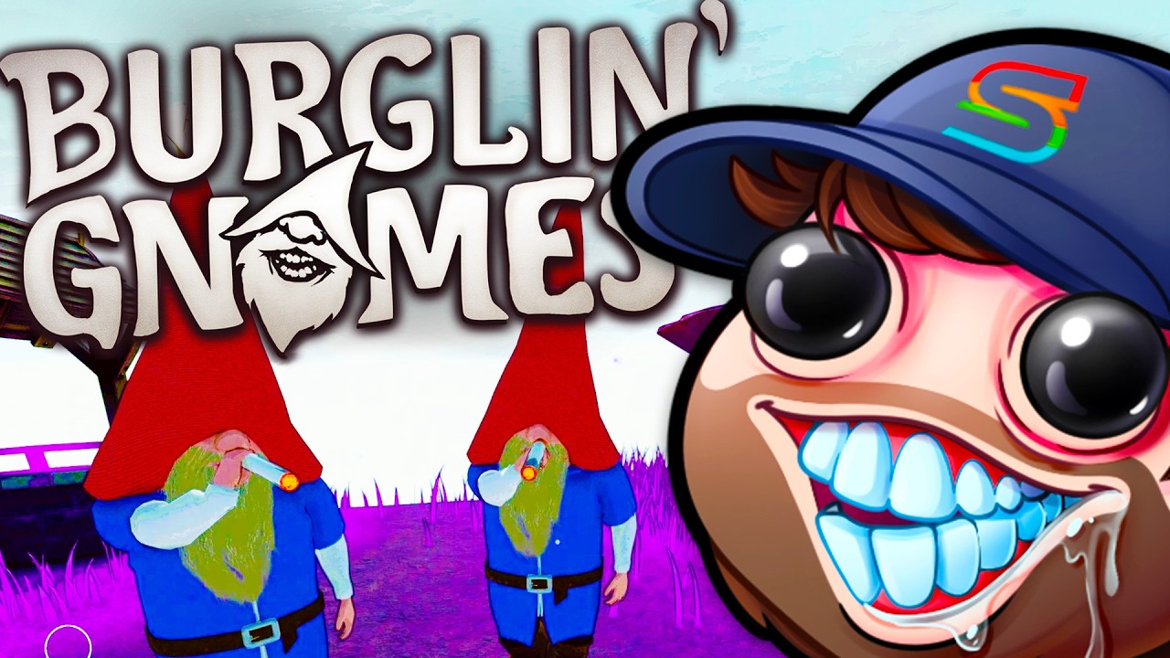 Breakin' Into Homes in Burglin' Gnomes! - NEW Co-Op Game