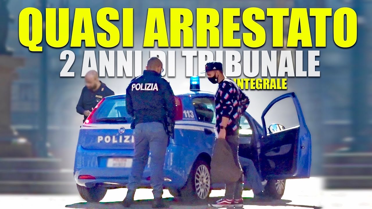 Quasi ARRESTATO ! In TRIBUNALE contro la POLIZIA e...
