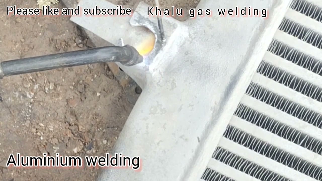 gas welding torch se aluminium welding (गैस वेल्डिंग टॉर्च से एल्यूमिनिम वेल्डिंग)