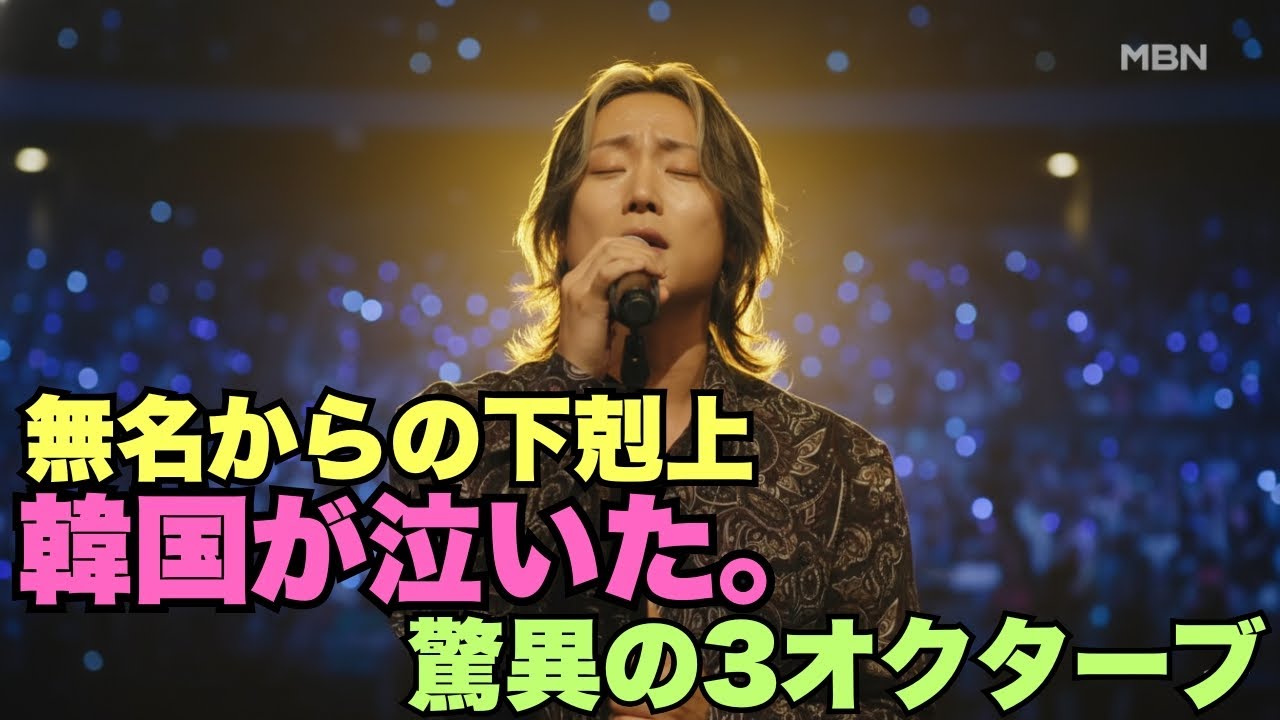 【日韓歌王戦】TikTokの無名歌手MASAYAが韓国を涙させた！京セラドームからアジアの頂点へ…魂を震わせる逆転劇の真実