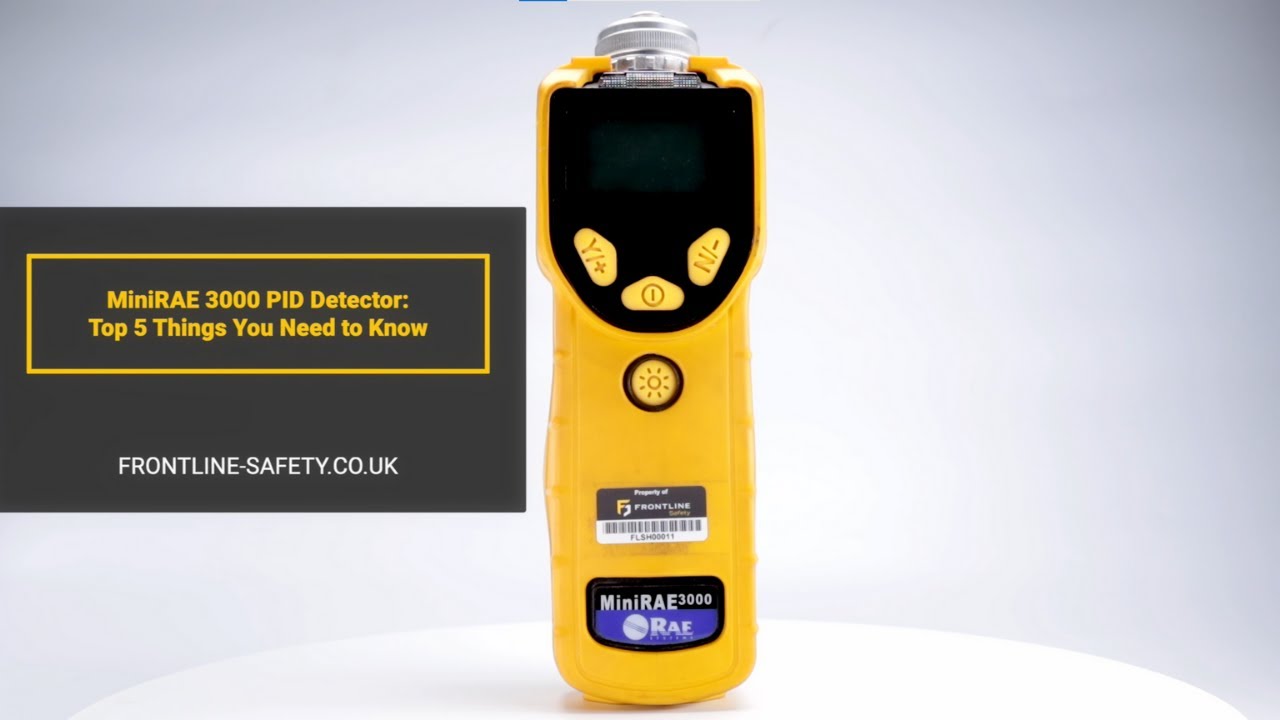 Top 5 Things You Should Know &ndash;  MiniRAE 3000 PID Detector