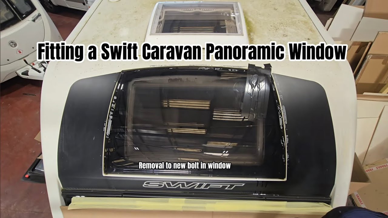 New Swift Panoramic bolt in window - Timelapse