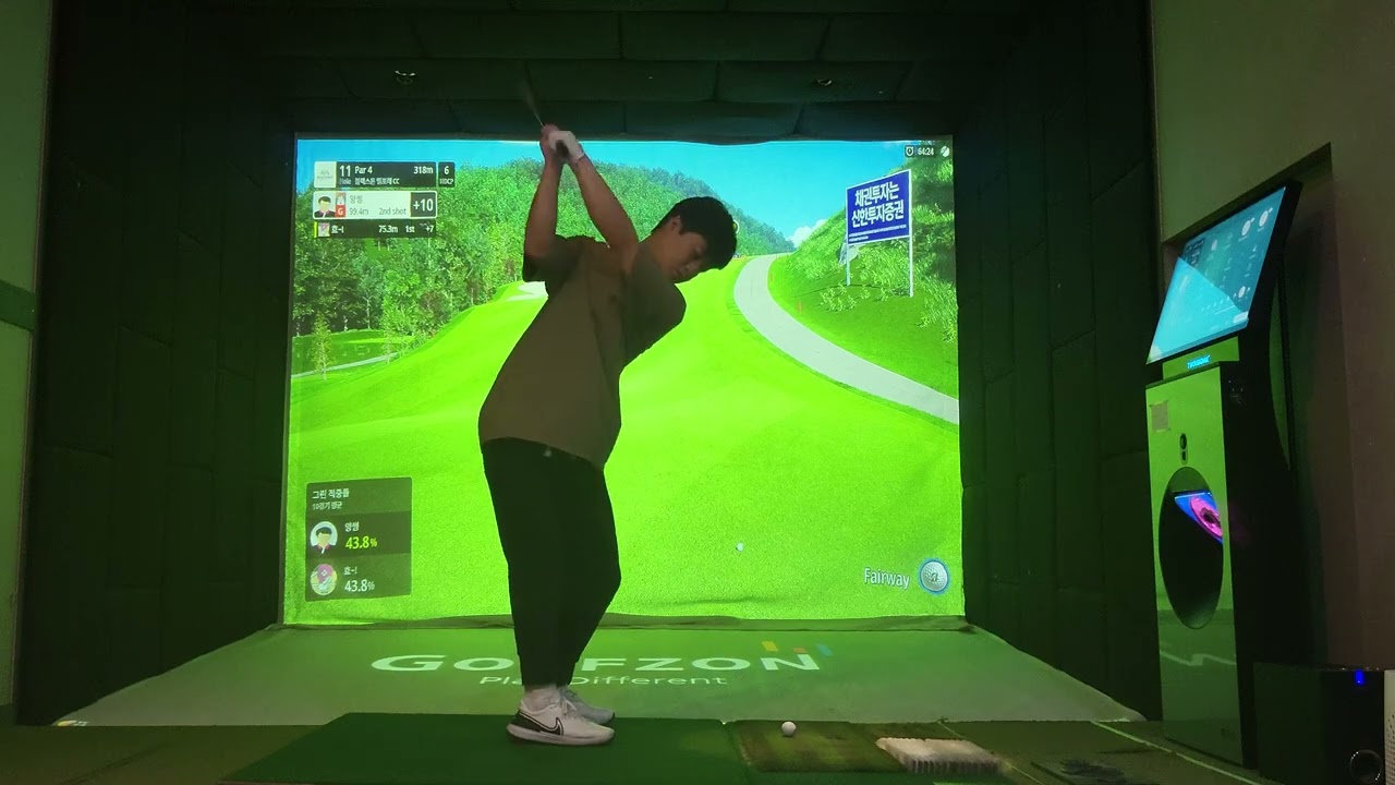 골린이부부 스크린대결 (블랙스톤 벨포레cc 10h~18h)