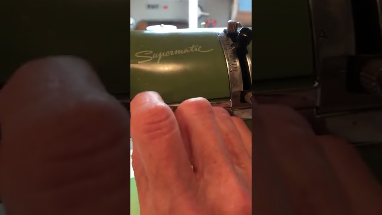 Elna Supermatic demo