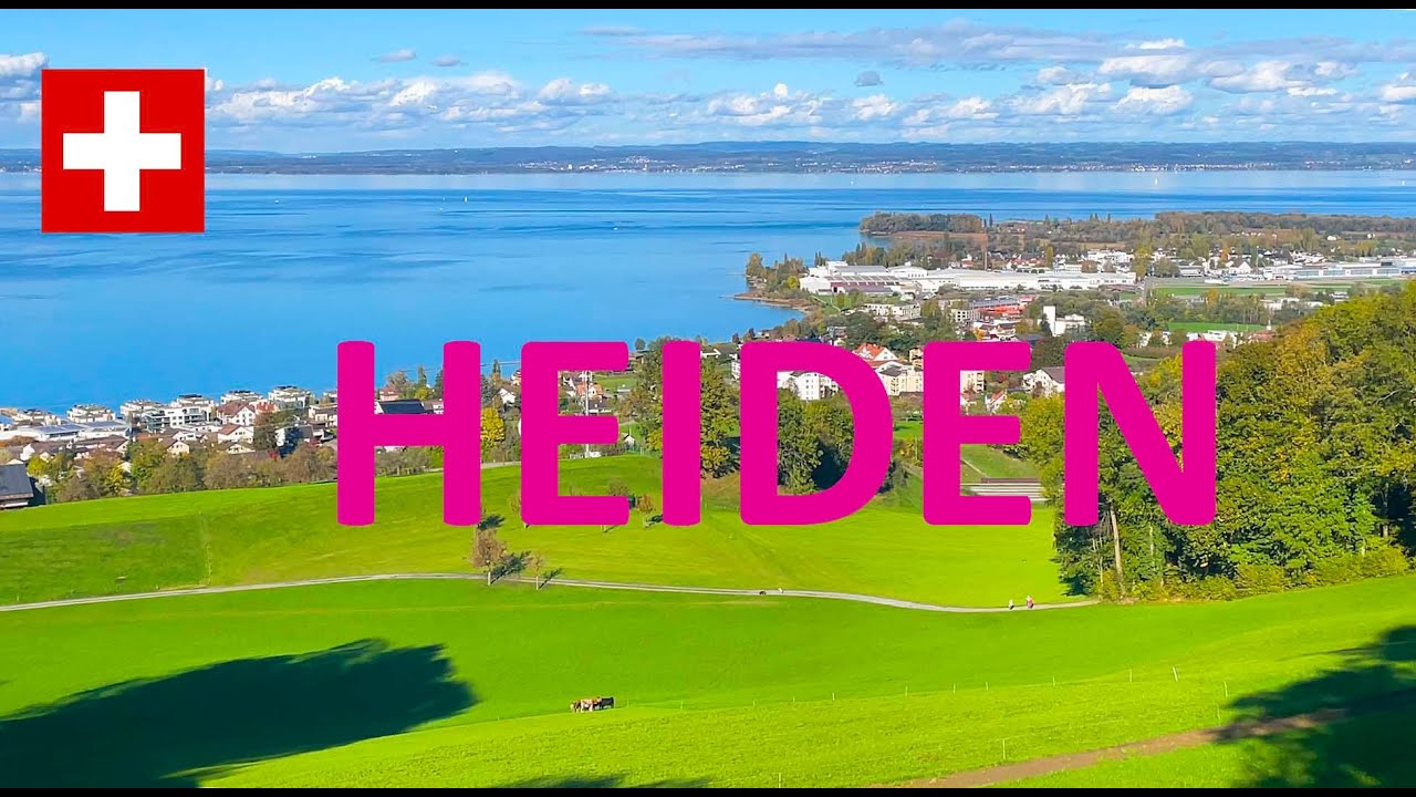 HEIDEN, A BEDERMEIER VILLAGE IN APPENZELL, SWITZERLAND 🇨🇭