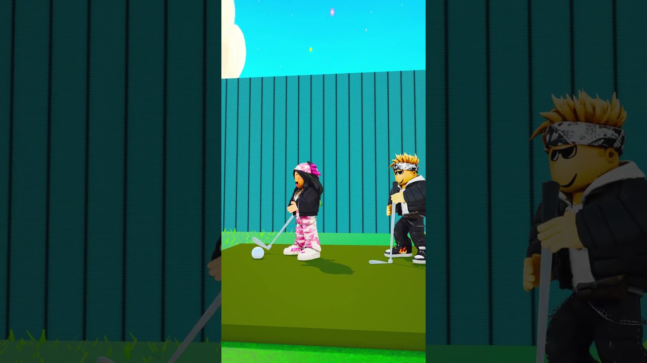 Roblox epic golf #funny #animation #roblox