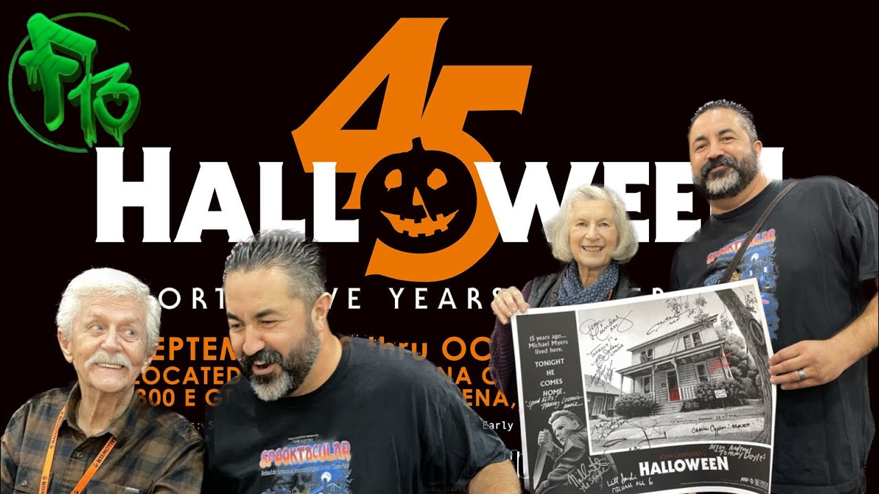 H45- Halloween 45 Years Of Terror!! Day one #H45convention  #halloween