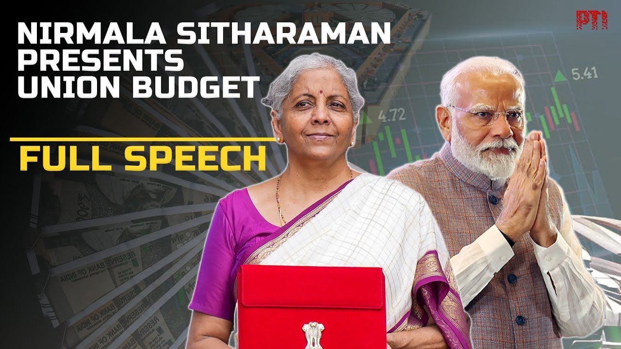 Union Budget 2024: FM Nirmala Sitharaman's Full Budget Speech | #Budget2024WithPTI