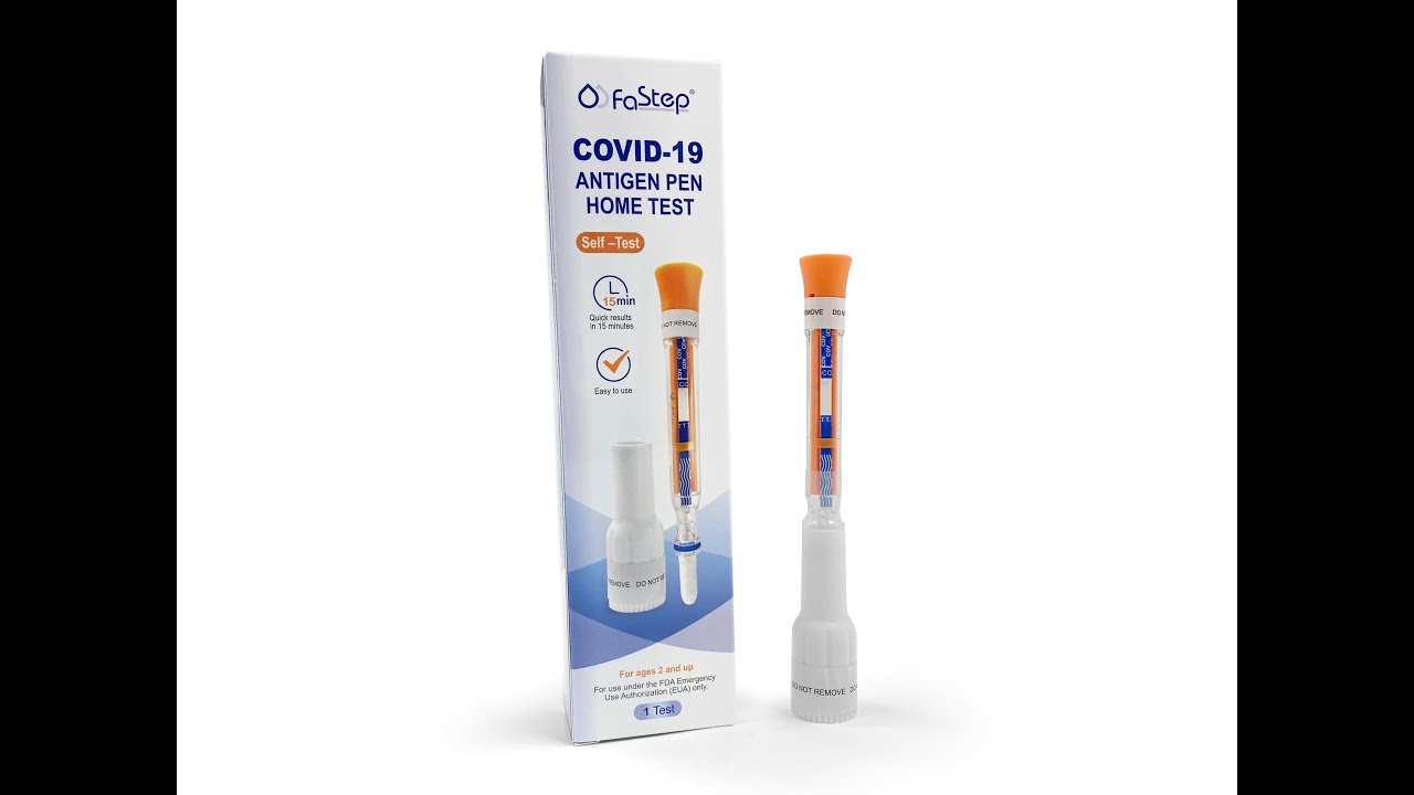 Fastep Covid-19 Antigen Pen test Instruction Video